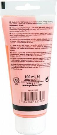 Image du produit Pebeo Acrylique Fine Studio Acrylics (Jaune orangé Irisant, 100 ml)