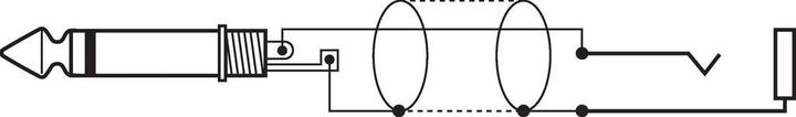 Immagine prodotto Monacor Cavo di prolunga jack (6 m, Jack 6,3 mm)