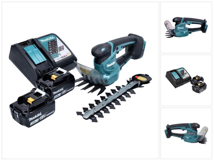 Produktbild Makita DUM 111 RFX Akku Grasschere Strauchschere 18 V + 2x Akku 3,0 Ah + Ladegerät (Akkubetrieb)