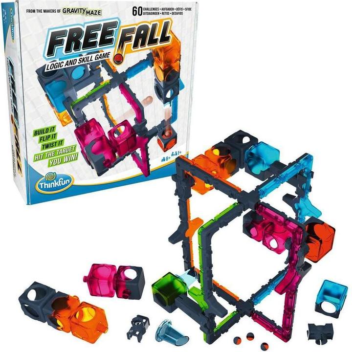 Actual product image Thinkfun Free Fall (German, Spanish, French, Dutch, Italian, Portuguese, English)