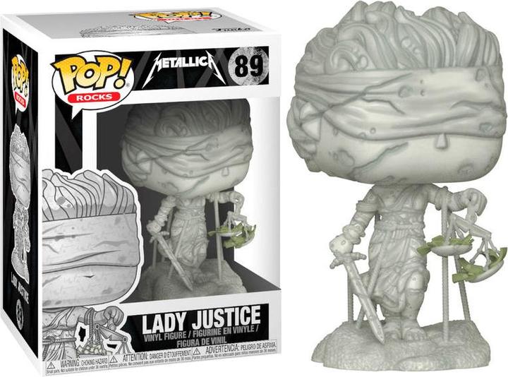 Actual product image Funko POP! - Metallica: Lady Justice