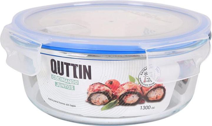 Produktbild Quttin Lunchbox hermetisch kreisförmig 1,3 L (6 Stück)