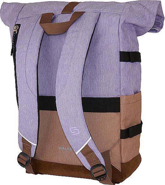 Image du produit Walker Sac à dos scolaire Roll up two Lavend/Biscuit (30 l)