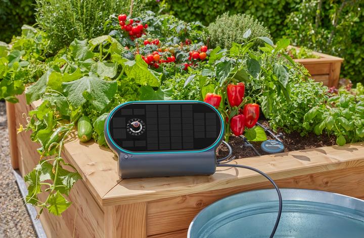 Actual product image Gardena Solar-Bewässerung AquaBloom L Set (Drip irrigation set)
