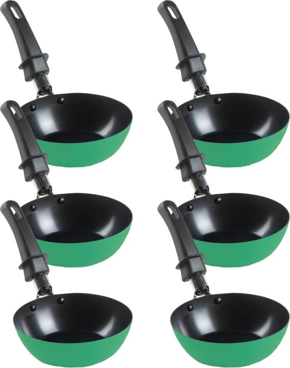 Actual product image Domo Wok pans set of 6, green