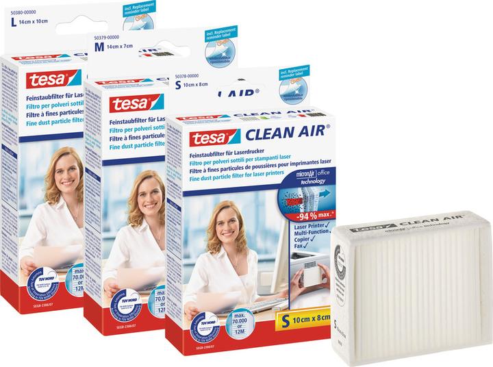 Actual product image tesa Fine dust filter S, 100x80mm