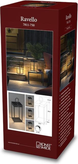 Actual product image Konstsmide Ravello (16.5 x 17 x 42 cm, 1 x)