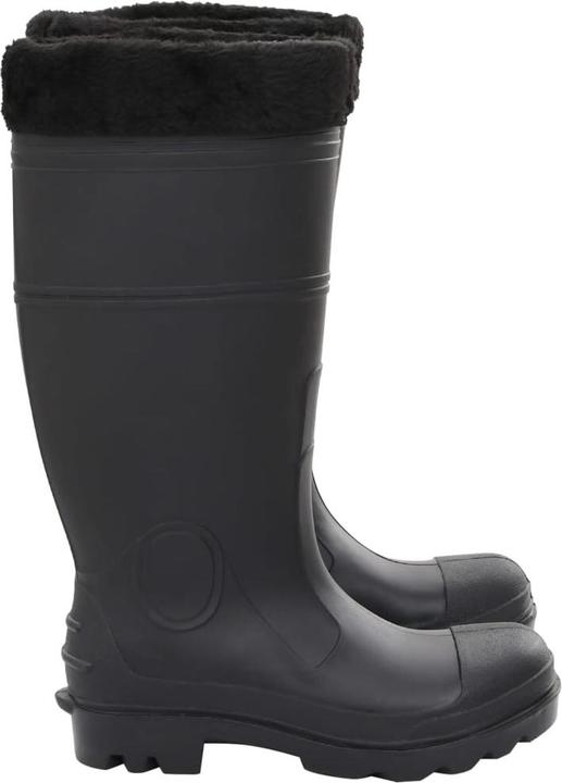 Actual product image VidaXL Rubber boots with removable inner lining size PVC (39)