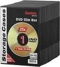 Actual product image Hama 1x25 DVD Sleeve Slim 50% space saving