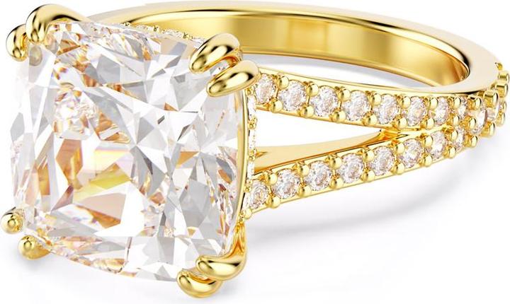Produktbild Swarovski Stilla Cocktail Ring Kissenschliff Weiss Gold (50)
