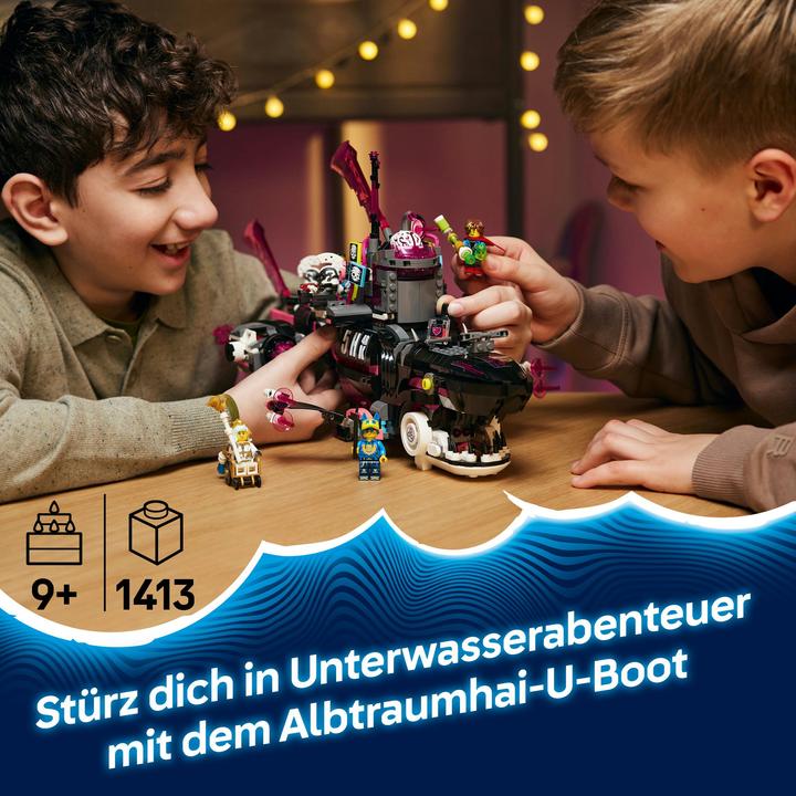 Produktbild LEGO Albtraumhai-U-Boot (71500, LEGO Dreamzzz)