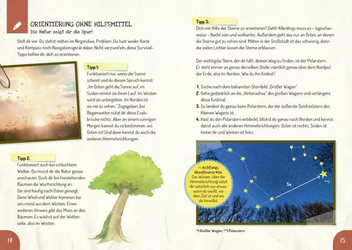 Produktbild Das Outdoor-Entdeckerhandbuch (Deutsch, Andrea Schwendemann, Ilonka Baberg, 2022)