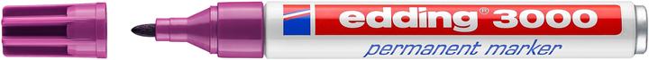 Edding Permanent Marker 3000 (Red, Violet, 1.50 mm, 1 x)