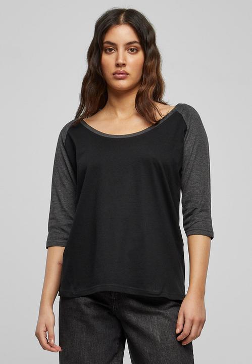 Actual product image Urban Classics Ladies 3/4 Contrast Raglan Tee (S)