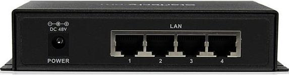 Produktbild StarTech 5 port  Gigabit PoE Ethernet Switch (5 Ports)