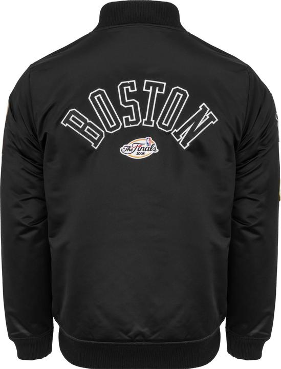 Immagine prodotto Mitchell & Ness Veste Bomber in raso M&N - PATCHES Boston Celtics (S)