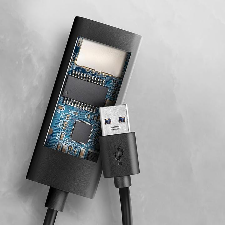 Produktbild Axagon ADE-AR, USB-A 3.2 Gen 1 - Gigabit Ethernet s????ov?? karta, Realtek 8153, auto instal (USB 3.0, RJ45 Gigabit Ethernet (1x))