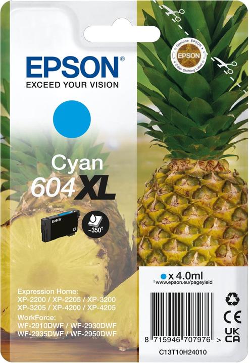 Immagine prodotto Epson 604XL (C)