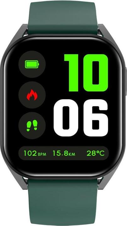 Actual product image Canyon Smart watches smart watch Chatter SW-58 BT-CALL Black Green (128 mm)