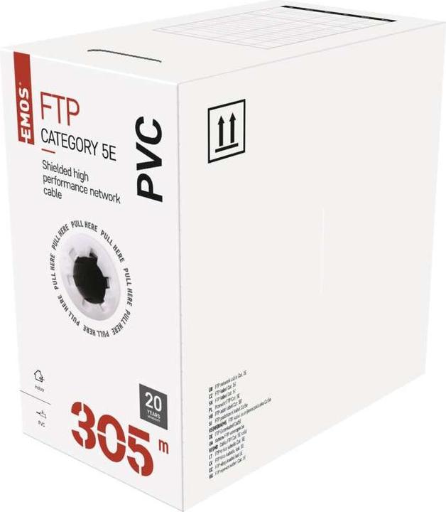 Immagine prodotto Emos Cavo dati FTP 5E, 305m (CAT5e, 305 m)