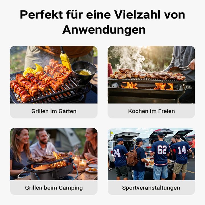Produktbild Wiltec Grilltopf Gusseisen Grill Holzkohle Holzkohlegrill Gusstopf Feuertopf