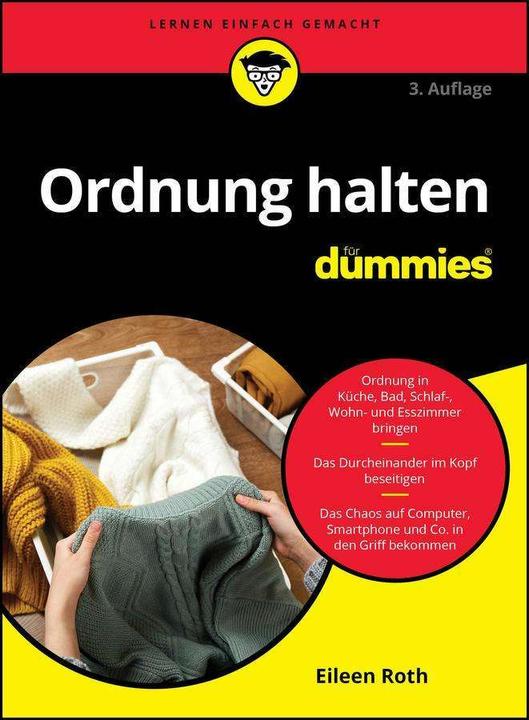 Produktbild Ordnung halten für Dummies (Deutsch, Eileen Roth, 2024)