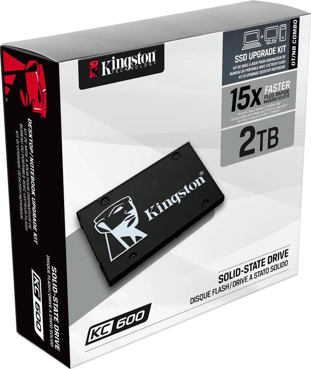 Actual product image Kingston KC600 Kit (2048 GB, 2.5")