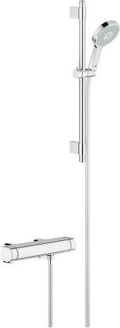 Immagine prodotto Grohe Set doccia: Grohtherm 2000 a vista - con termostatico e set doccia Power & Soul 60 cm