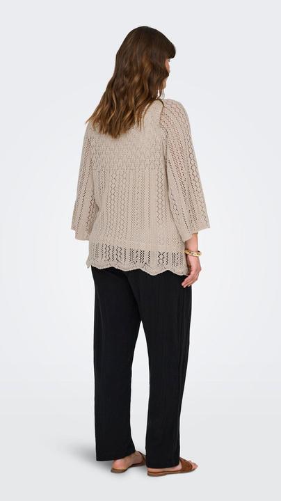 Produktbild Only Normal geschnitten Rundhals Plus Pullover Strickpullover (S)