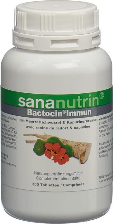 Actual product image Sananutrin Bactocin (300 Piece, Pills, 129 g)