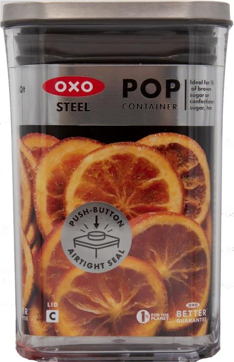 Productafbeelding OXO STEEL POP voorraadpot (1 l)