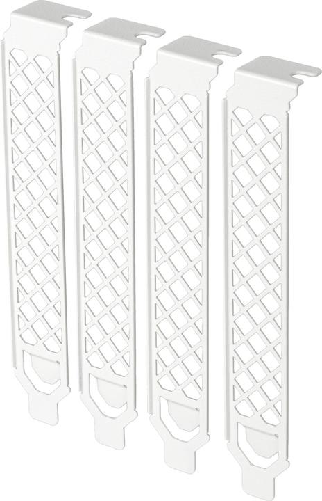 Image du produit Silverstone SST-Aeroslots2W - Cache-slot PCI, 4 pièces - blanc