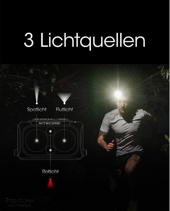 Produktbild Nitecore NU25UL -Ultralight (400 lm)