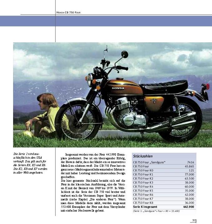 Produktbild Honda CB 750 Four (Deutsch, Giorgio Sarti, 2014)
