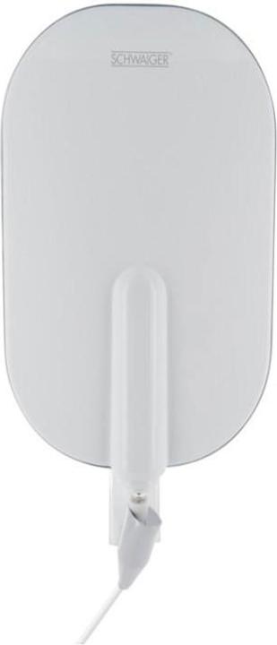 Actual product image Schwaiger DTA4000 011 - Outdoor - White - 8.5 m - 36 dB - Dual Polarization - DVB-T,DVB-T2 (Flat antenna, 36 dB, DVB-T / -T2)
