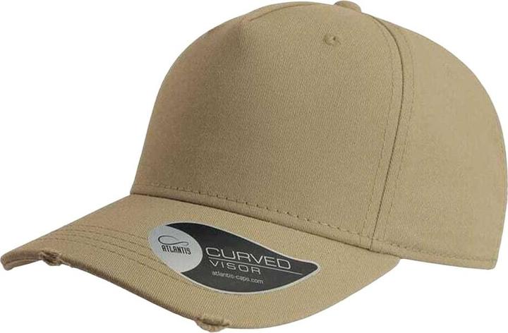 Atlantis Cargo Baseballkappe Mit 5 Paneelen Und Visier Im Usedlook (One Size)
