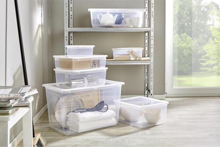 Image du produit HomeZone Multibox 18L incl. couvercle Bea (39 x 33.5 x 18 cm, 18 l)