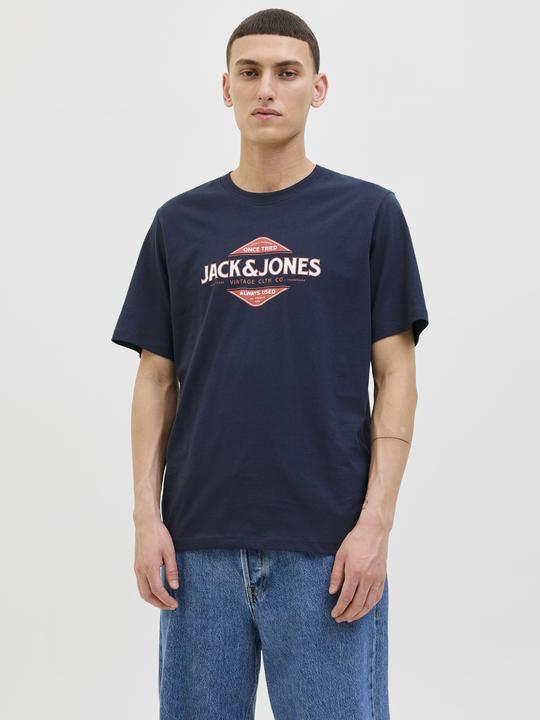 Image du produit Jack & Jones Gedruckt Rundhalsausschnitt T-shirt T-shirt (XL)