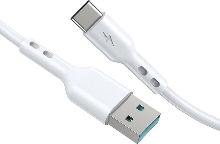 Produktbild Bwoo 3A Kabel BO-X172C USB-A zu USB-C 1m weiss (1 m, USB 3.2 Gen 1)