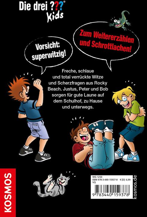 Actual product image Kosmos Die drei??? Kids Witze zum Schrottlachen (German, Markus Brinkmann, 2018)