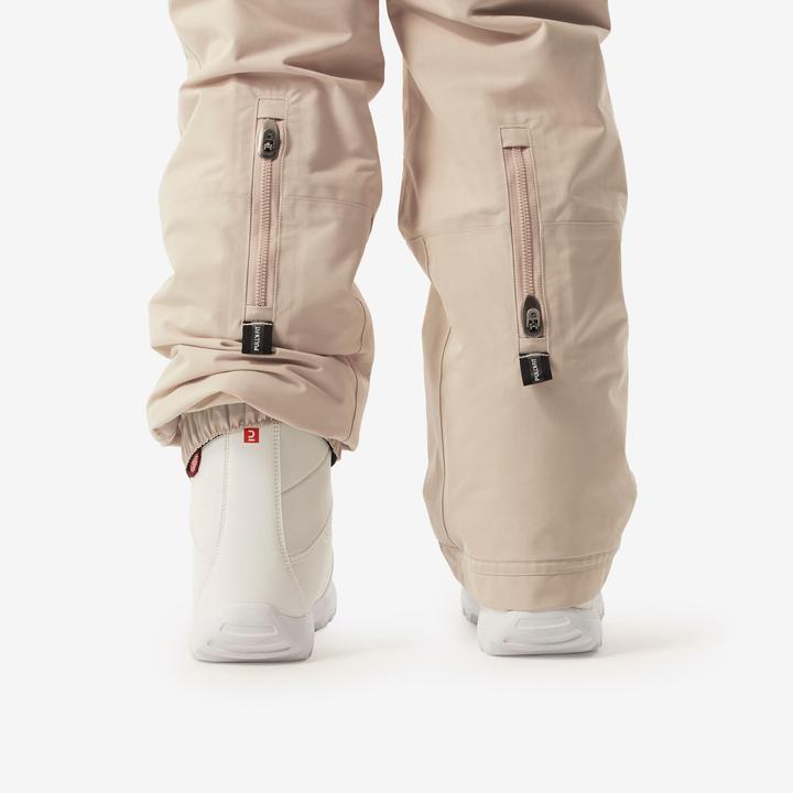Produktbild Wedze Snowboardhose Latzhose Kinder Piste - 500 weiss (152)