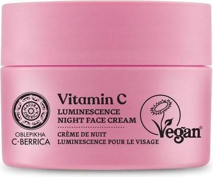 Immagine prodotto Natura Siberica C-BERRICA Crema Viso Notte Luminescenza 50ml (50 ml, Crema notte)