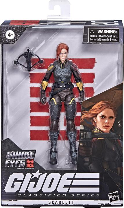 Produktbild Hasbro G.I. Joe Classified Series Snake Eyes: G.I. Joe Origins Scarlett Action-Figur 20 Spielzeug zum Samme
