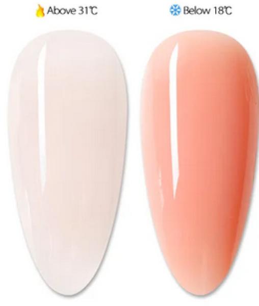 Immagine prodotto Venalisa Poly Gel K58 Rosa Pesca Cambio colore (Essiccatore smalto per unghie, Rosa Pesca)