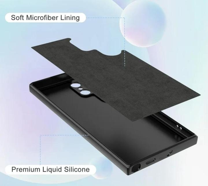 Produktbild Screenguard Liquid Silicone Case Hülle (Samsung Galaxy S24 Ultra)