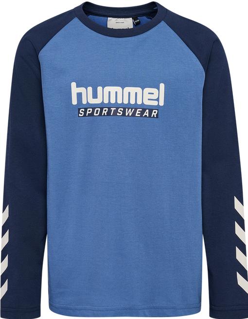 Actual product image hummel hmlJR LOGO T-SHIRT L/S (58, 59, 60, 61, 62, 63, 64)