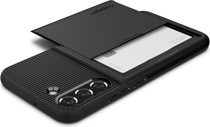 Actual product image Spigen SLIM ARMOR CS GALAXY S22 + PLUS Black