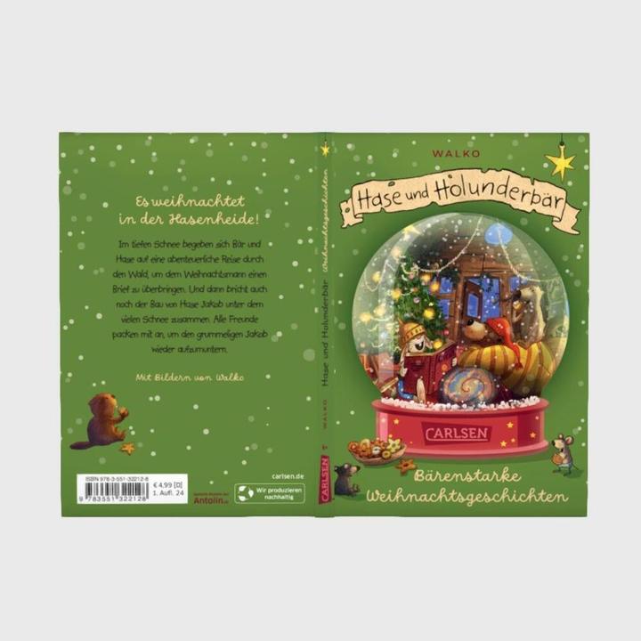 Produktbild Hase und Holunderbär Doppelband: Die verlorene Weihnachtspost / Das wunderbare Weihna (Deutsch, Walko, 2024)