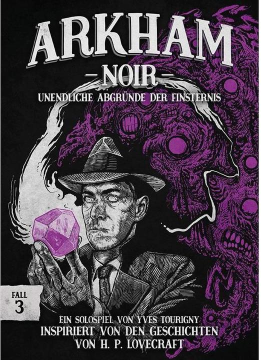 Produktbild Asmodée LUND0010-1 - Arkham Noir-Fall 3: Unendliche Abgründe der Finsternis - 14 Jahren (DE-Ausgabe) (Deutsch)