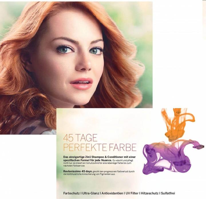 Actual product image Revlon Professional 45 Days Intens Copper (275 ml, Liquid shampoo)